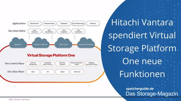 Hitachi Vantara spendiert Virtual Storage Platform One neue Funktionen